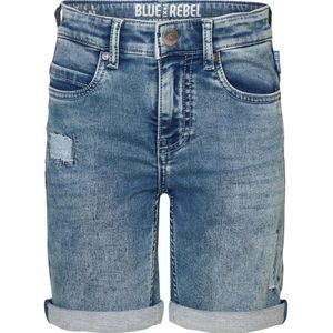 Blue Rebel jongens korte broek - Medium denim