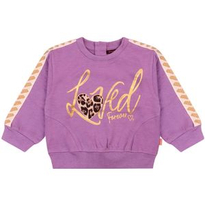 Bakkaboe meisjes sweater - Lavendel