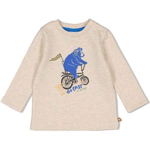 Feetje jongens longsleeve - Zand