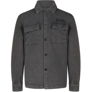 Unlocked jongens overhemd - Antracite