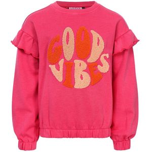 LOOXS meisjes sweater - Fuchsia