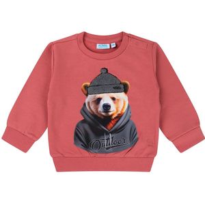 Flinq jongens sweater - Licht rood