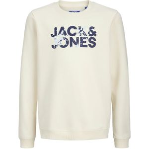 Jack & Jones Junior jongens sweater - Ecru