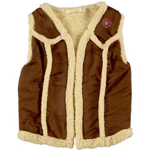 TOPitm meisjes gilet - Bruin