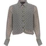 Frankie & Liberty meisjes blouse - Zwart