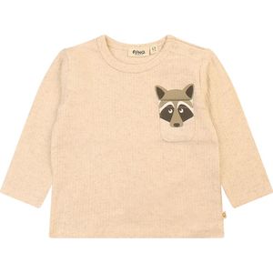 Flinq jongens longsleeve - Ecru melee