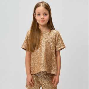 The New - Blouse - Goud - Voor Meisjes