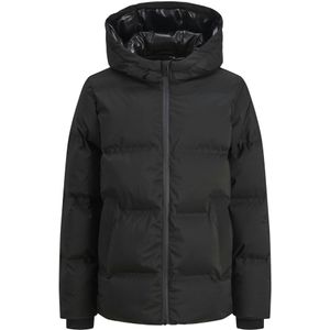 Jack & Jones - JJKAITO PUFFER JACKET LN JNR - Gewatteerde Jas - Zwart