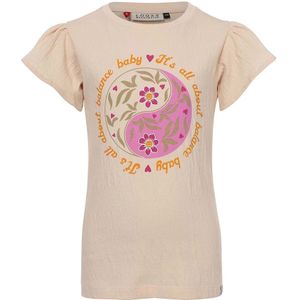 Looxs meisjes t-shirt - Zand