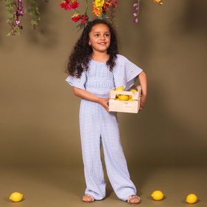 Quapi meisjes jumpsuit - Pastel blue