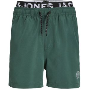 Jack & Jones Junior jongens korte broek - Donker groen