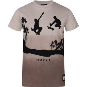 Unlocked jongens t-shirt - Cement