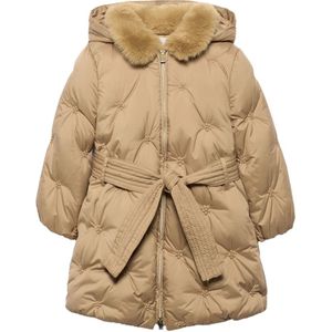 Abel & Lula meisjes winterjas - Camel