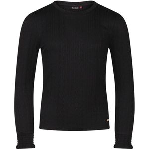 Persival meisjes longsleeve - Zwart