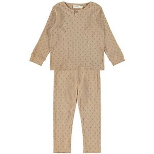 Lil’Atelier jongens pyjama - Bruin