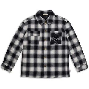 Ammehoela jongens overhemd - Zwart