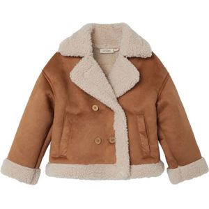 Lil’Atelier unisex tussenjas - Bruin