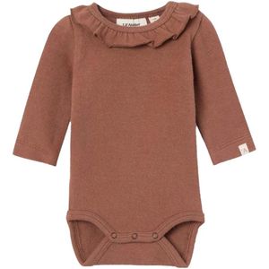 Lil’Atelier meisjes romper - Bruin