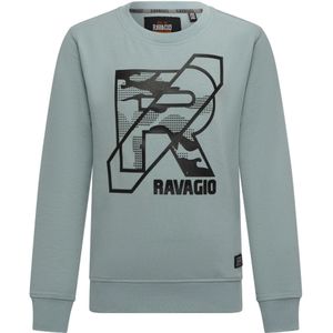 Ravagio jongens sweater - Grijsblauw