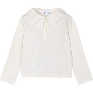Mayoral meisjes longsleeve - Ecru