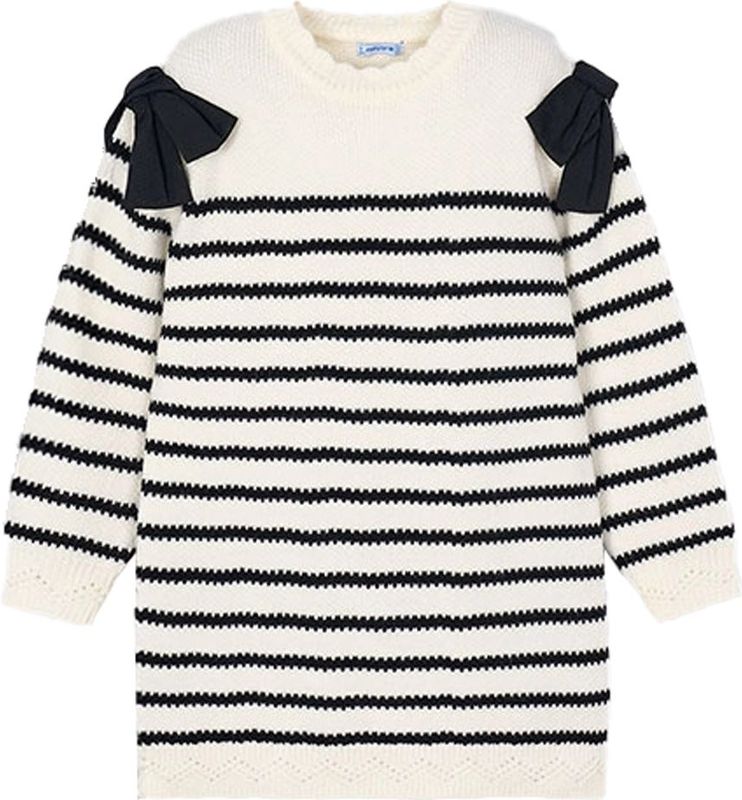 Mayoral - Jerseyjurk - Meisjes - Gebreid - Lange Mouwen - Gestreept Patroon