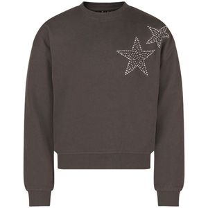D-zine meisjes sweater - Antracite