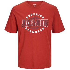 Jack & Jones Junior jongens t-shirt - Rood