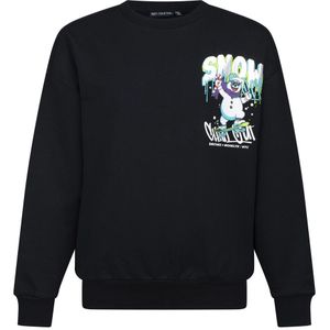 Unlocked jongens sweater - Zwart