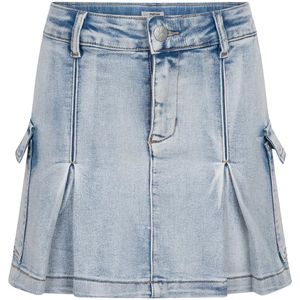 Indian Blue Jeans meisjes rok - Bleached denim