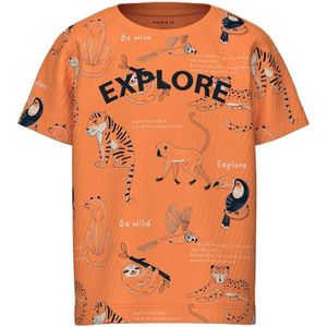 Name It jongens t-shirt - Oranje