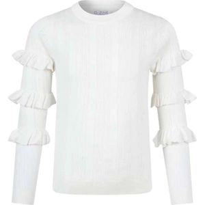 D-zine meisjes trui - Ecru