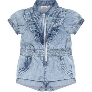 BAKKABOE meisjes jumpsuit - Bleached denim