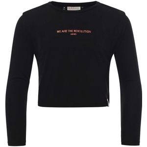 Looxs meisjes longsleeve - Zwart