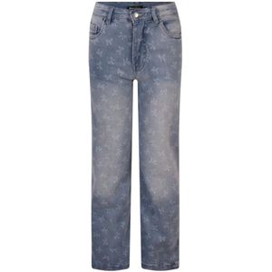 Persival - Meisjes Jeans - Medium Denim - Straight Fit