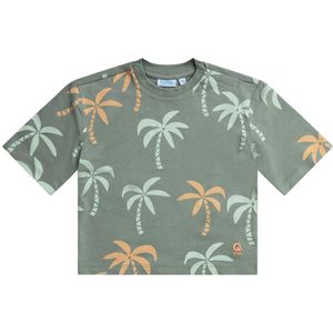 Flinq jongens t-shirt - Olijf