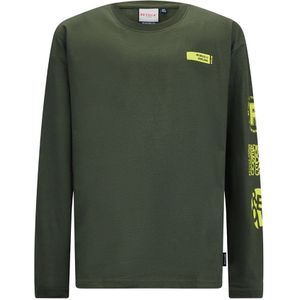 Retour jongens longsleeve - Army