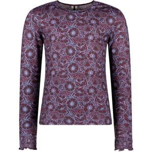 B.NOSY meisjes longsleeve - Paars