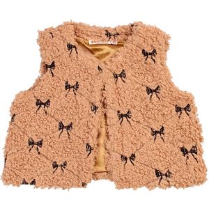 Bakkaboe meisjes gilet - Camel