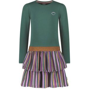 B.NOSY meisjes jurk - Groen