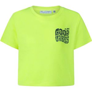 D-ZINE meisjes t-shirt - Fel geel