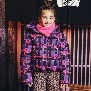 Z8 meisjes winterjas - Paars