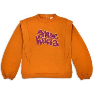 Ammehoela meisjes sweater - Oranje