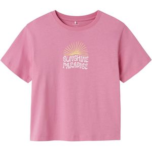 Regular Fit - T-shirt - Blauw - Jersey - Korte Mouwen