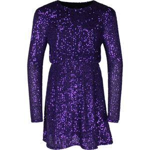 D-zine meisjes jurk - Paars