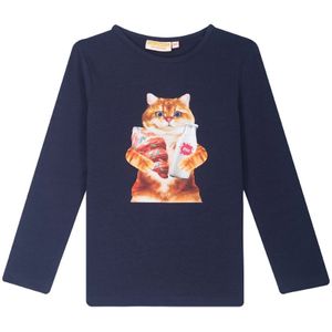 Someone meisjes longsleeve - Marine