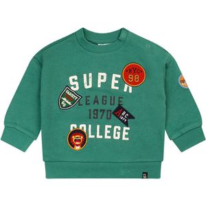 Flinq jongens sweater - Groen