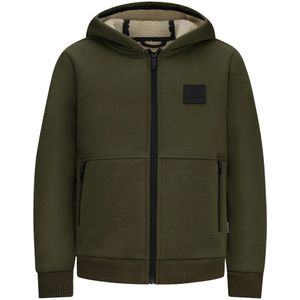 Retour - Gildo - Vest - Khaaki - Lange Mouw