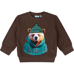 Flinq jongens sweater - Coffee