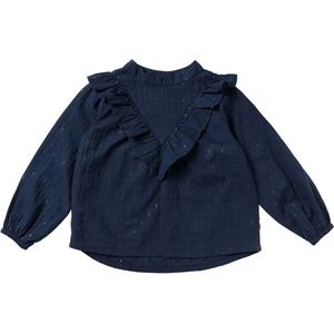 Your Wishes meisjes blouse - Marine