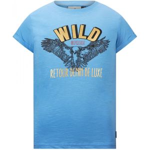 Retour meisjes t-shirt - Blauw